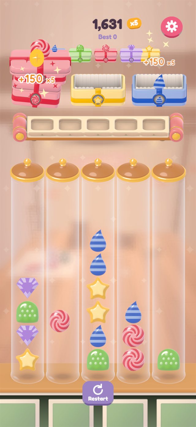 Candy Rush with a score multiplier